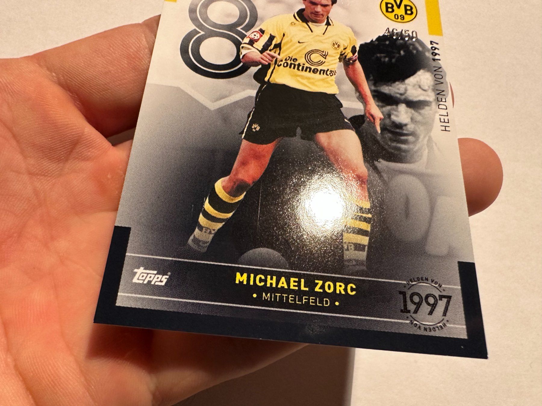 Panini Carte collezionabili: 2022 Topps BVB Set Michael Zorc /50 – Usato da Hagendorn venduto da Pokecollectorch 2