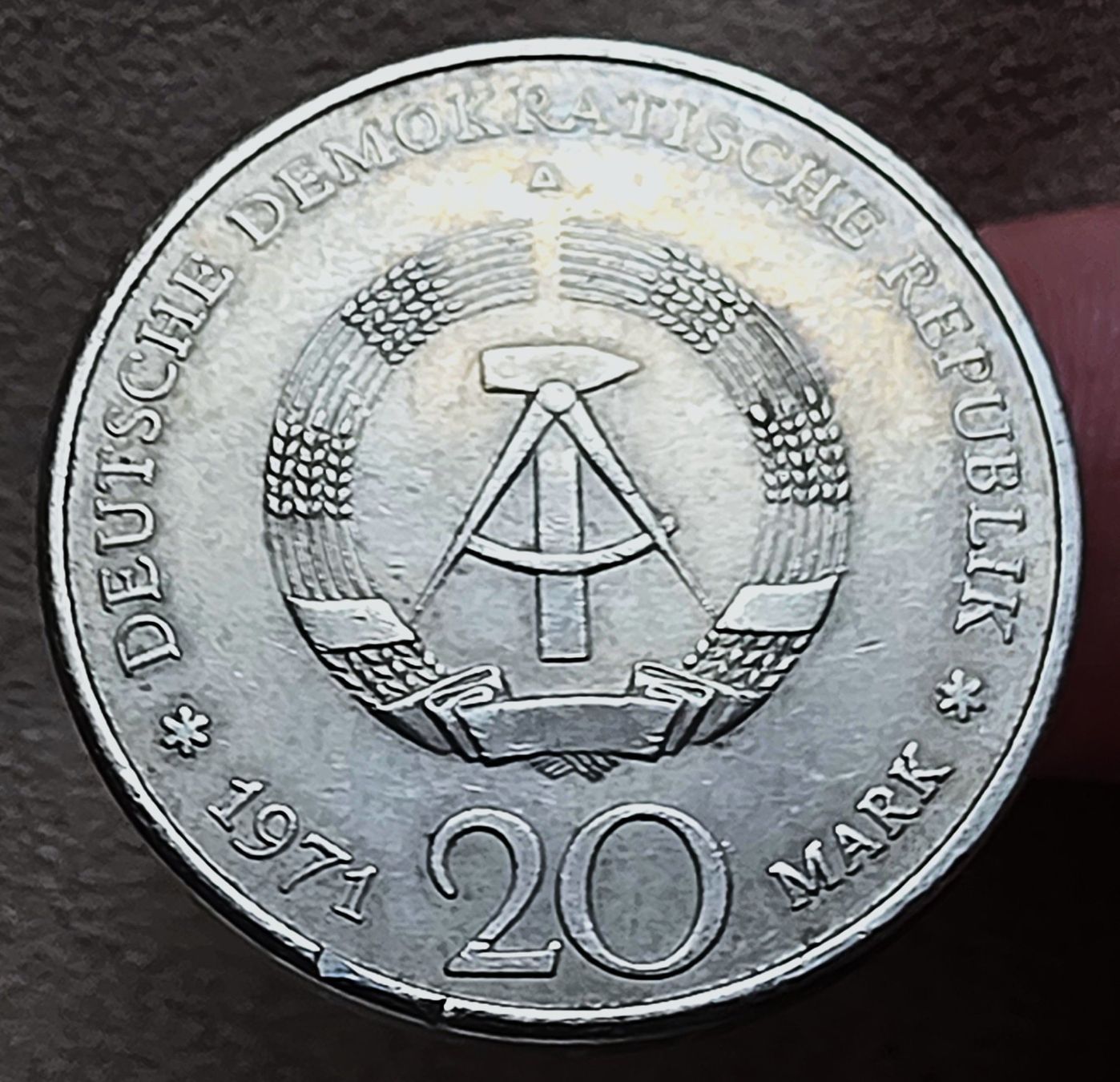 Tutti le monete: DDR 20 MARK 1971 – Usato da winterthur venduto da CoinPassion 1