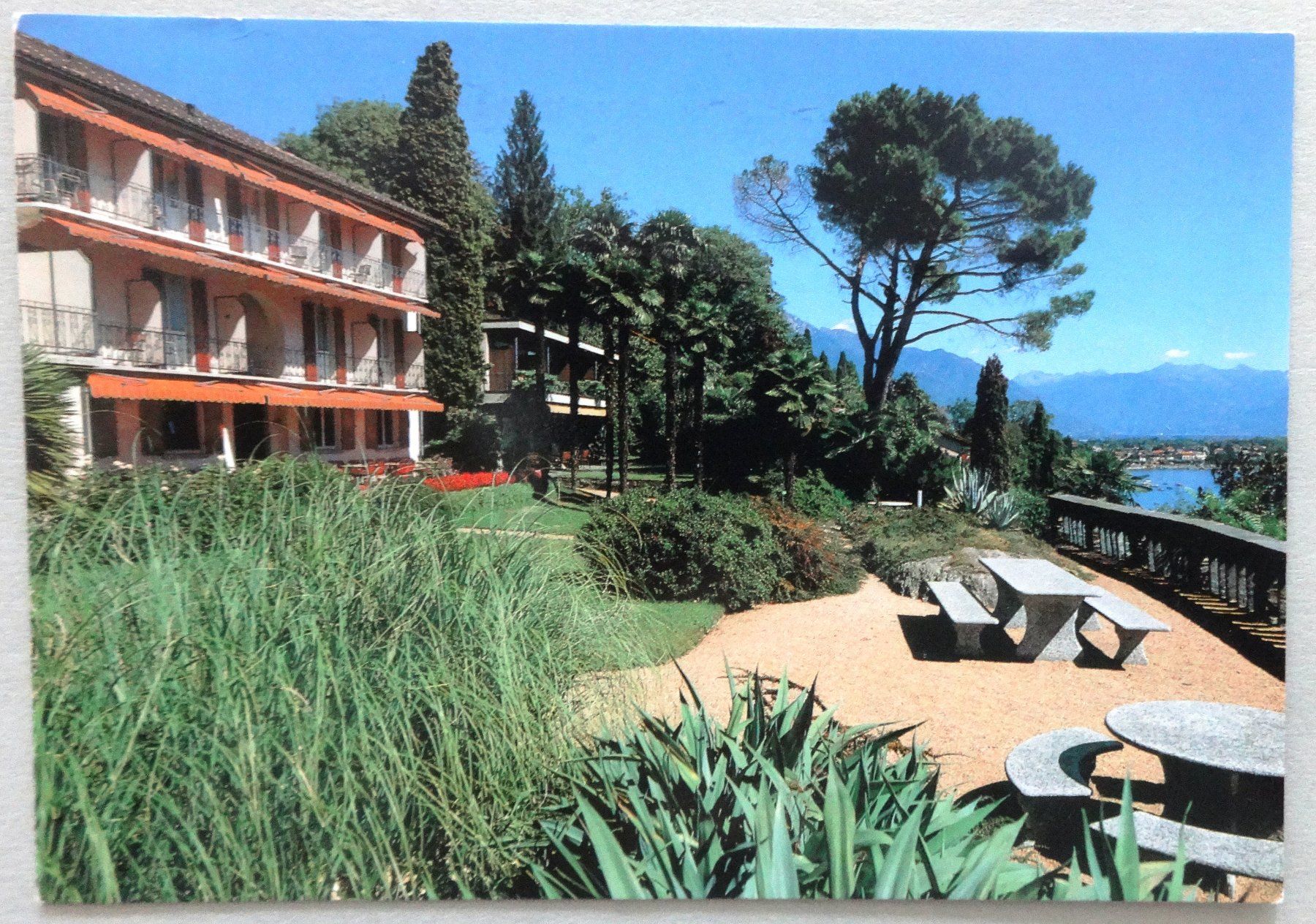 Ansichtskarten: Hotel "Collinetta", Ascona-Moscia – Gebraucht aus Fétigny von Billy2miny