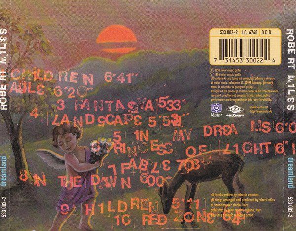 CD: Robert Miles – Dreamland – Usato da St.Gallen venduto da jalamusic 1