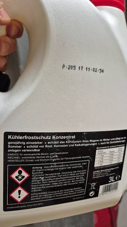 Pflegeprodukte: kühlerfrostschutz konzentrat – Neu und originalverpackt aus Zürich von son_n55d 1