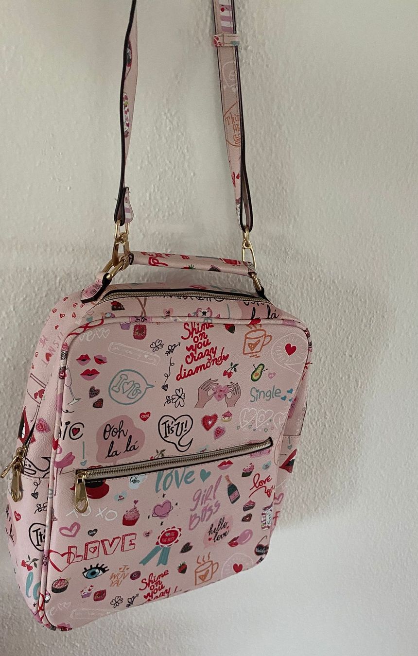 Zaini: Parfois 2-in-1 Rucksack / Handtasche rosa – Usato da Wädenswil venduto da coconut1289 4