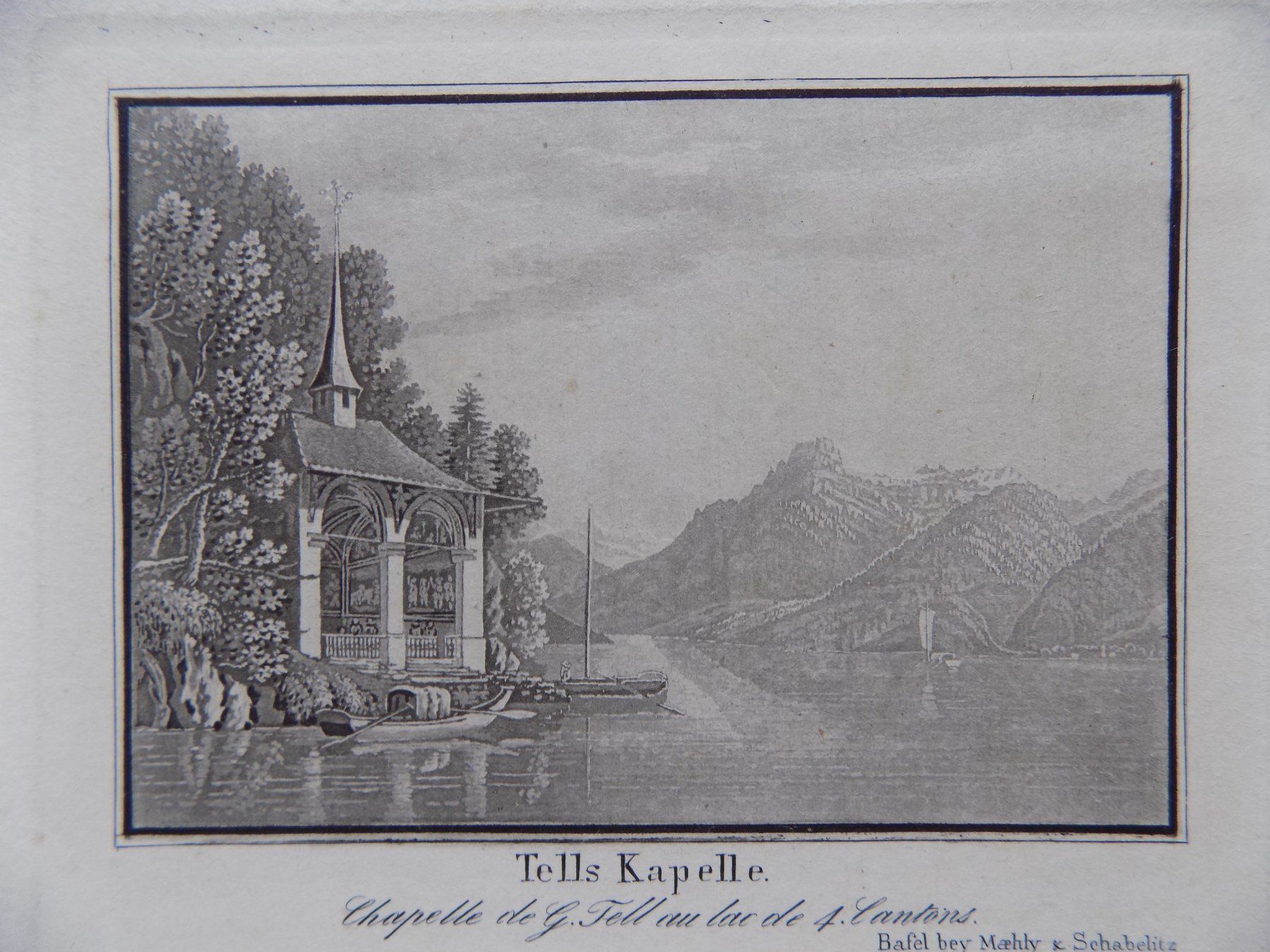 Incisioni: Tells Kapelle Sisikon – Usato da Risch venduto da Rischli15 1