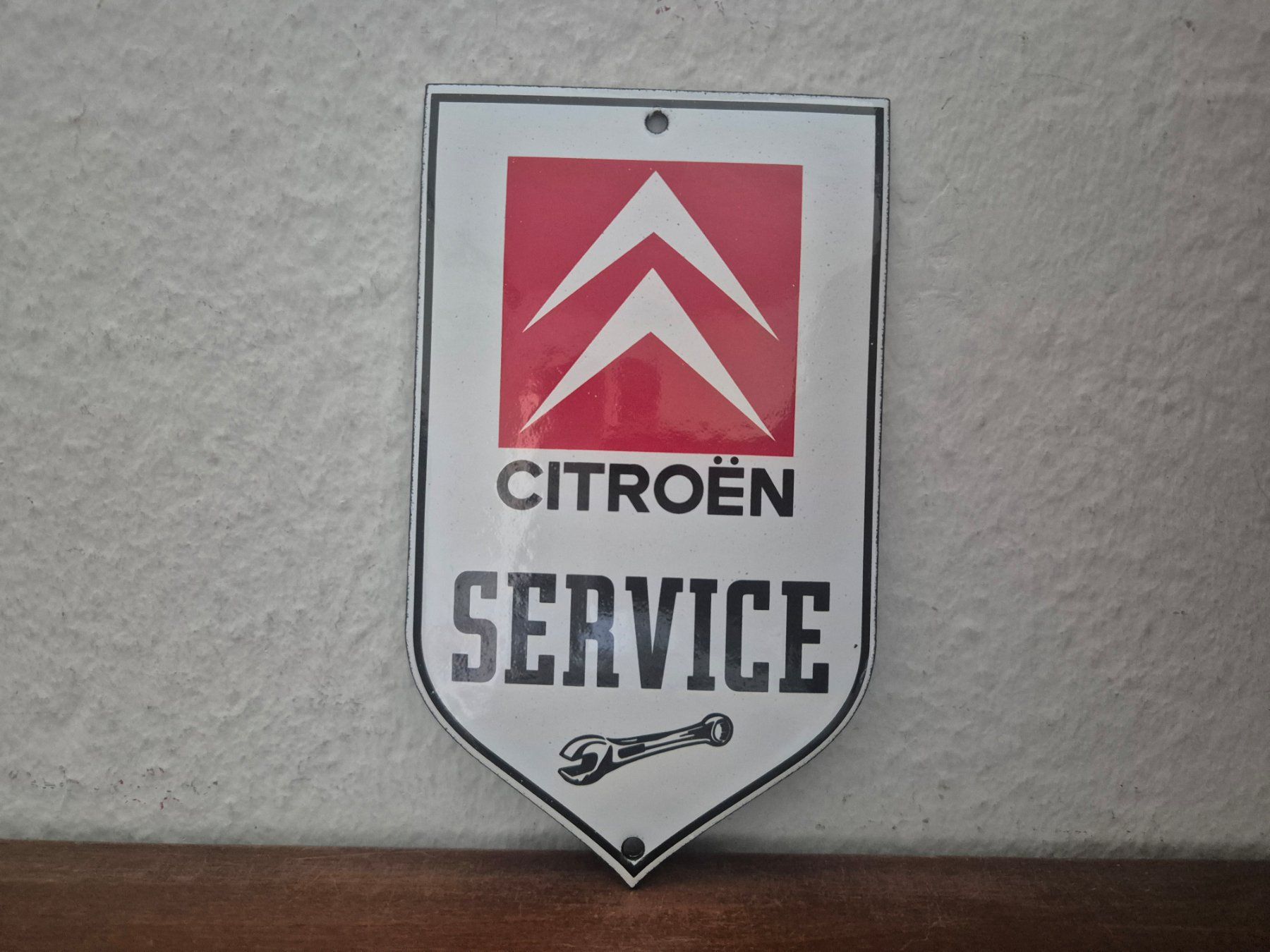 Citroën Schilder: Emailschild Citroen Auto Werkstatt Service Emaille Schild – Neu (gemäss Beschreibung) aus Schaffhausen von pfanis09
