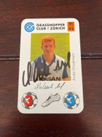 GC GCZ Grasshoppers Zürich Vintage Autogrammkarte Wiederkehr