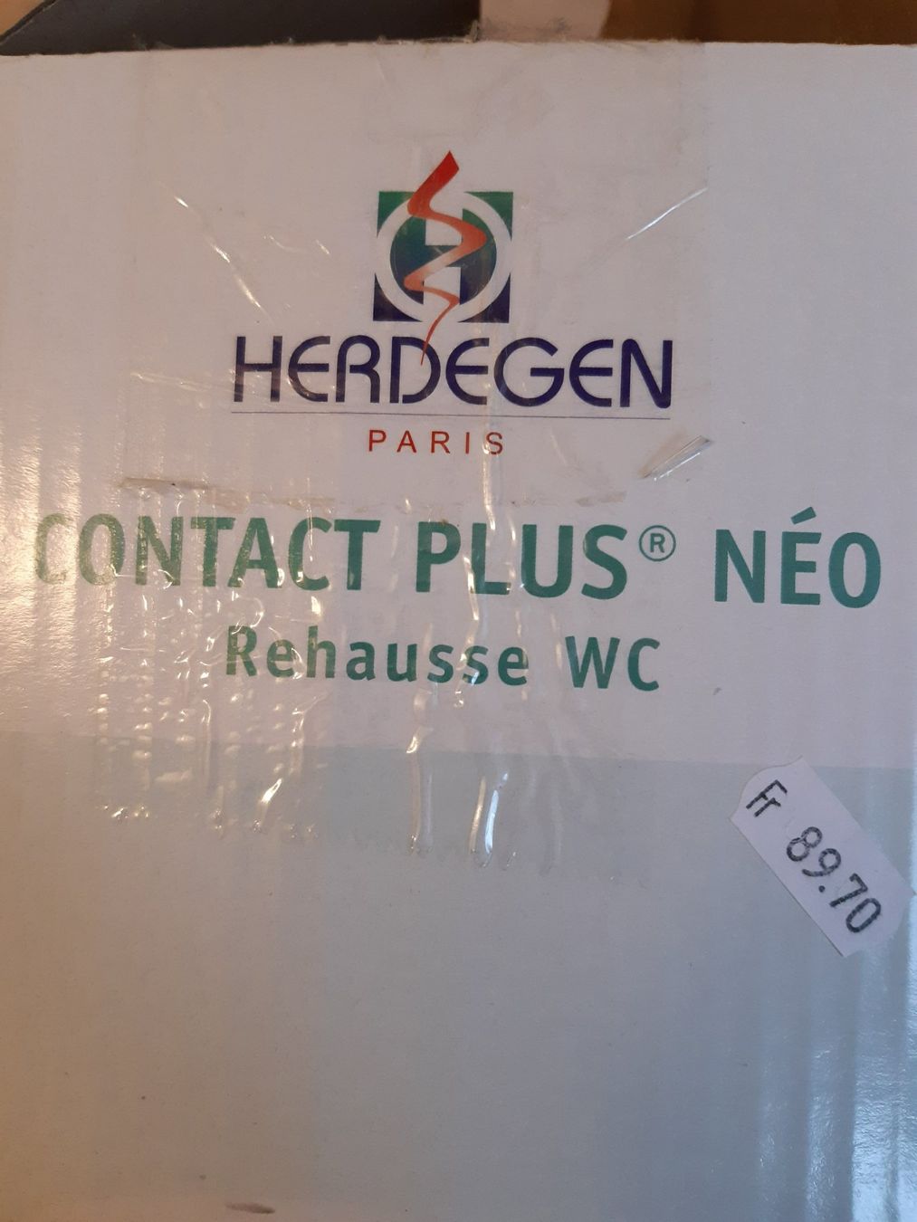 WC: Rehausseur de WC – Nuovo e nell'imballaggio originale da Biel/Bienne venduto da Ligurie 2