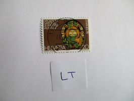 Voll Letzttagsstempel der Poststelle 1145 Bière
