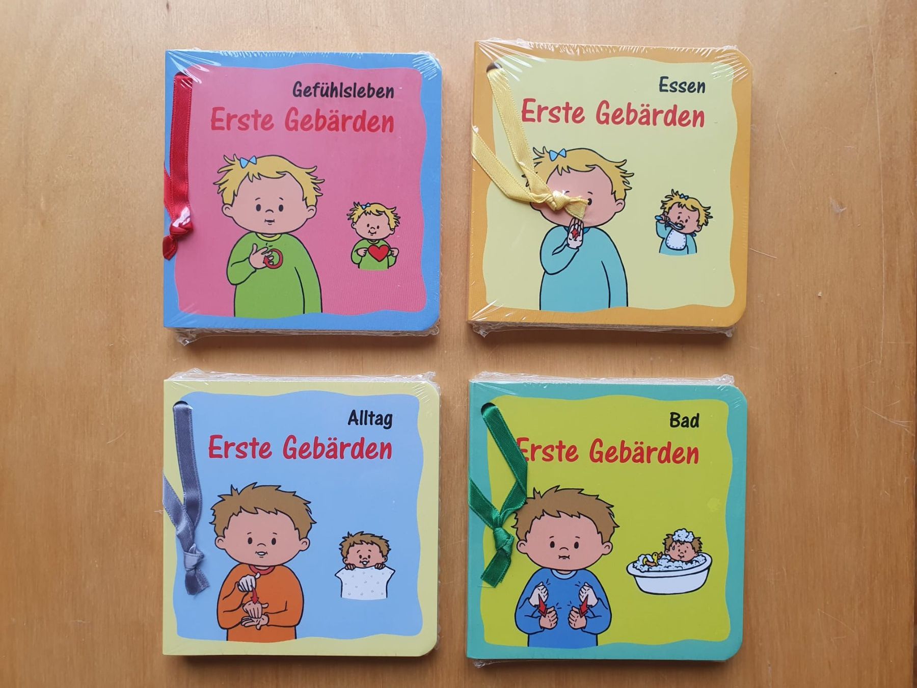 Libri: Erste Gebärden Set Alltag (DSGS) – Nuovo e nell'imballaggio originale da Allschwil venduto da Jojina123