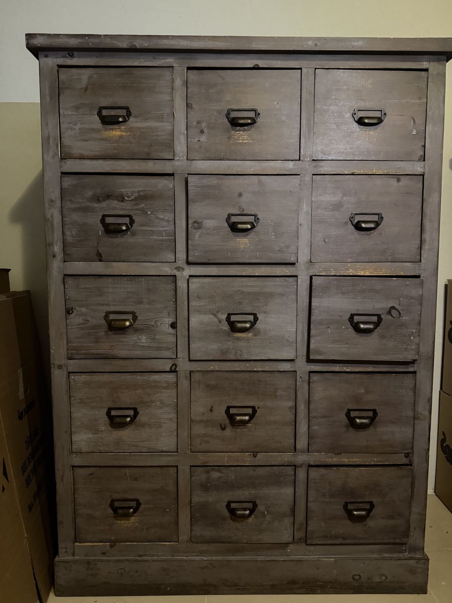 Cassettiere: Shabby chic Apothekenkommode – Usato da Zürich venduto da tob_5zmn