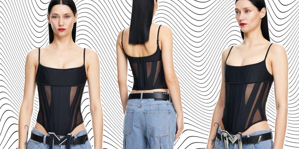 Mugler Top: Mugler H&M Korsett S – Nuovo (secondo la descrizione) da Zürich venduto da Privat4444 4
