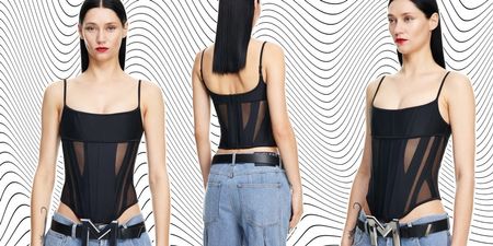 Mugler H&M Korsett Xs-S