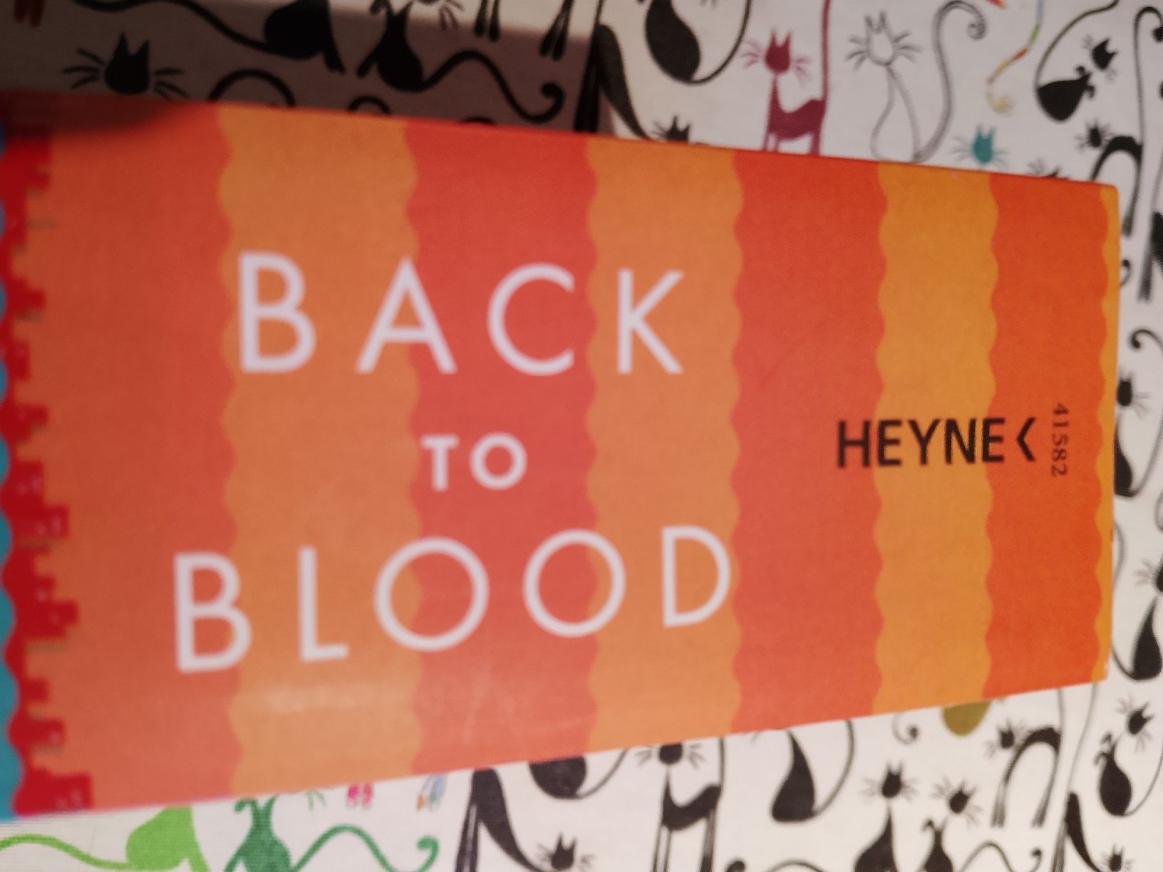 Libri: Back to blood – Nuovo (secondo la descrizione) da Volken venduto da katz5 1
