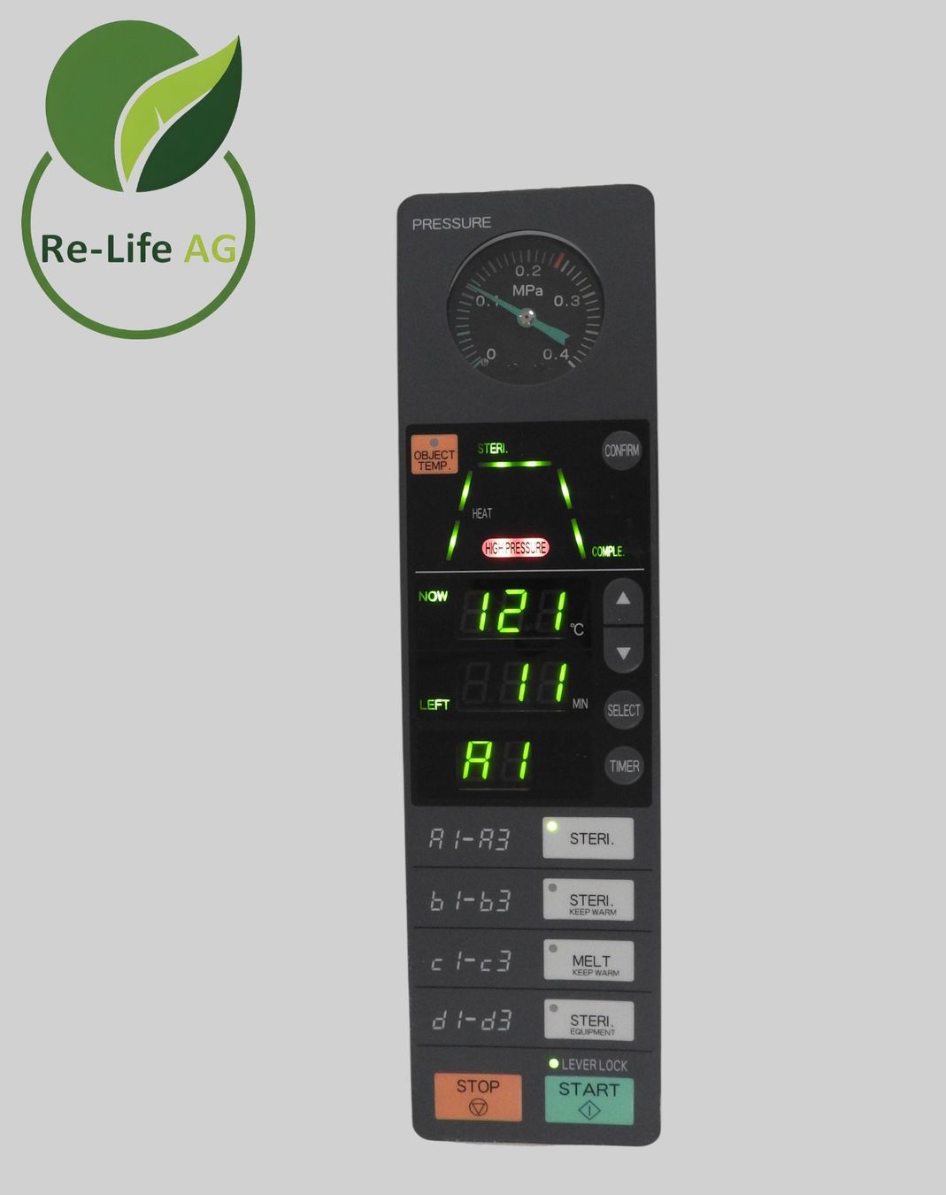 Pasti del neonato: Sanyo MLS-3750 Autoclave – Usato da Reinach BL venduto da Re-LifeAG_Labor 6
