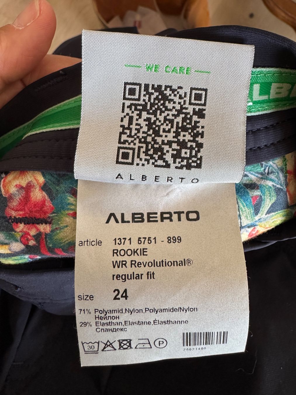 Pantaloni: Herren Golfhose Alberto – Nuovo (secondo la descrizione) da Richterswil venduto da Schopf6 1