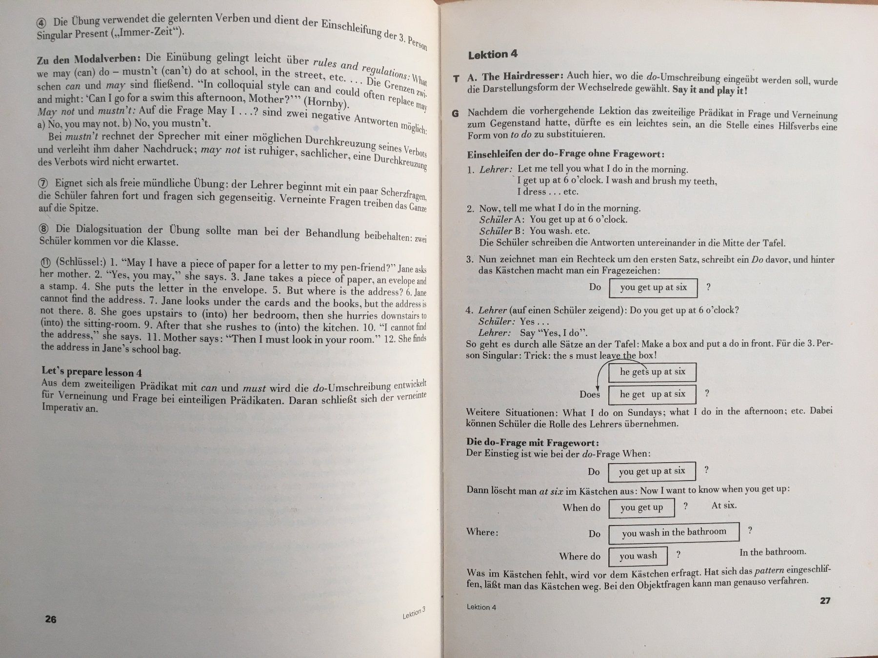 Libri: Learning English B1 - Lehrerheft (1966) – Usato da Grenchen venduto da Kogi7 7