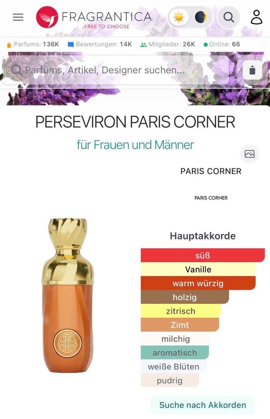 Parfums & Eau de Toilette: Perseviron Paris Corner - Eau de Parfum 100ml – Neuf (Voir description) à Luzern par eli_5xnv 3