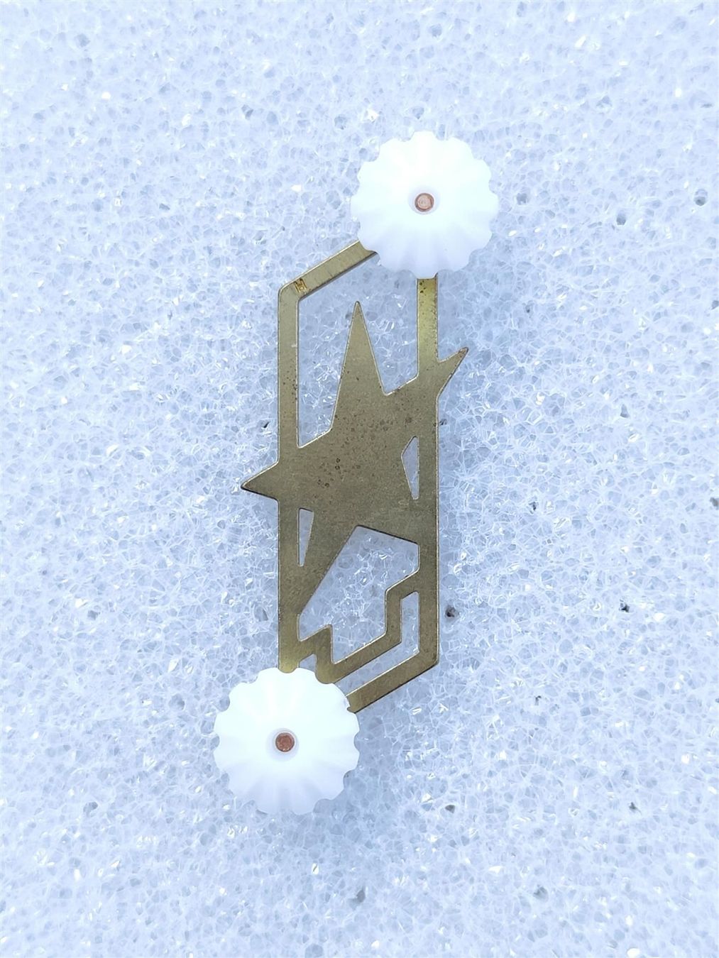 Placchette & Badge: Abzeichen Nachrichtensoldat Festungstrp – Usato da Bauma venduto da SwissMilitaria 1