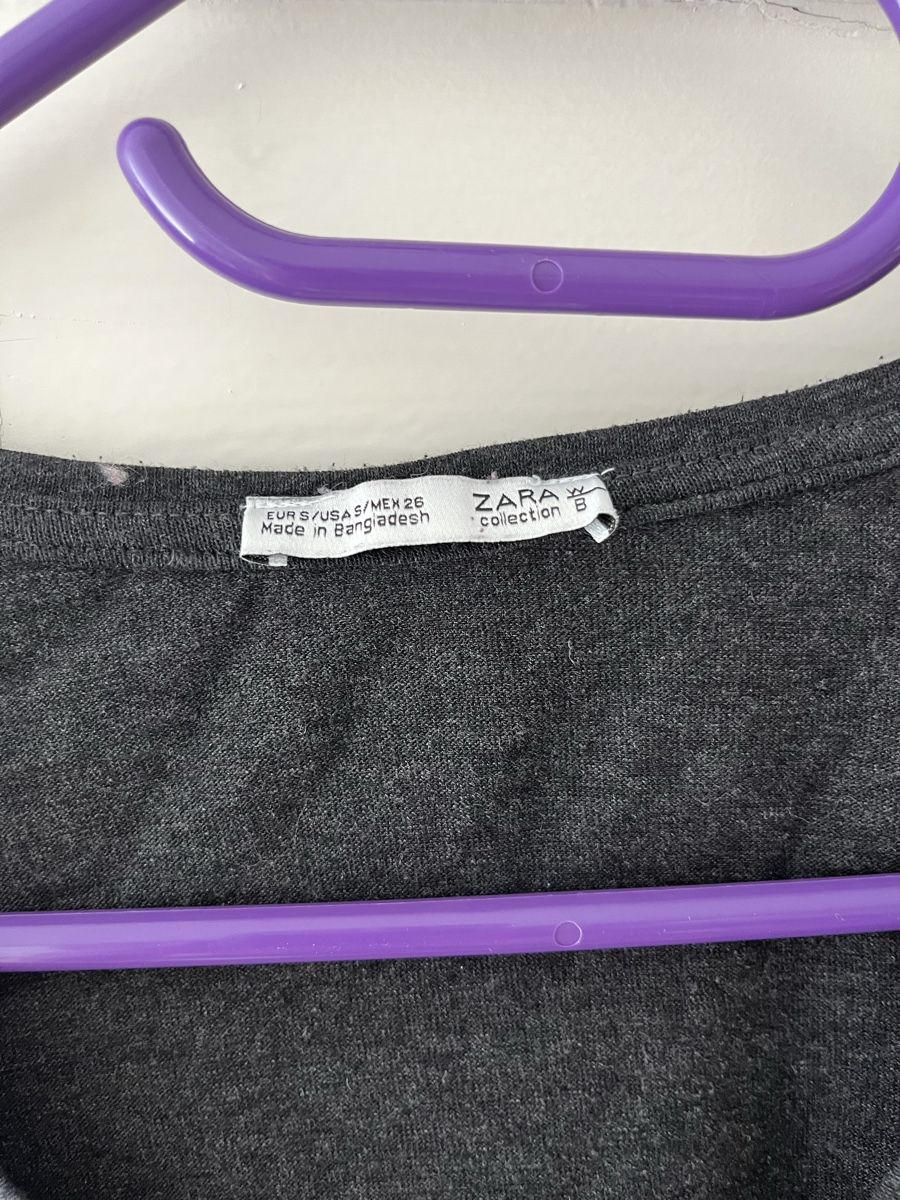 Zara T-shirt: Zara Shirt 3/4 ärmel – Nuovo (secondo la descrizione) da Zürich venduto da Shopmystyle 1