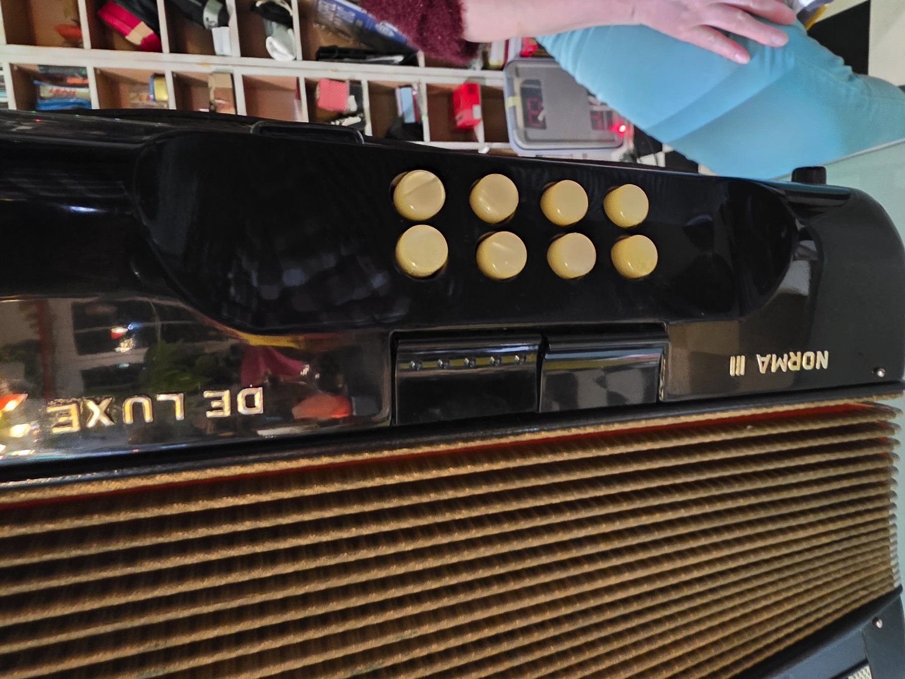 Strumenti musicali: Schwyzer Örgeli plus Hohner Norma III Deluxe – Usato da Mellikon venduto da Musikgarantie 4