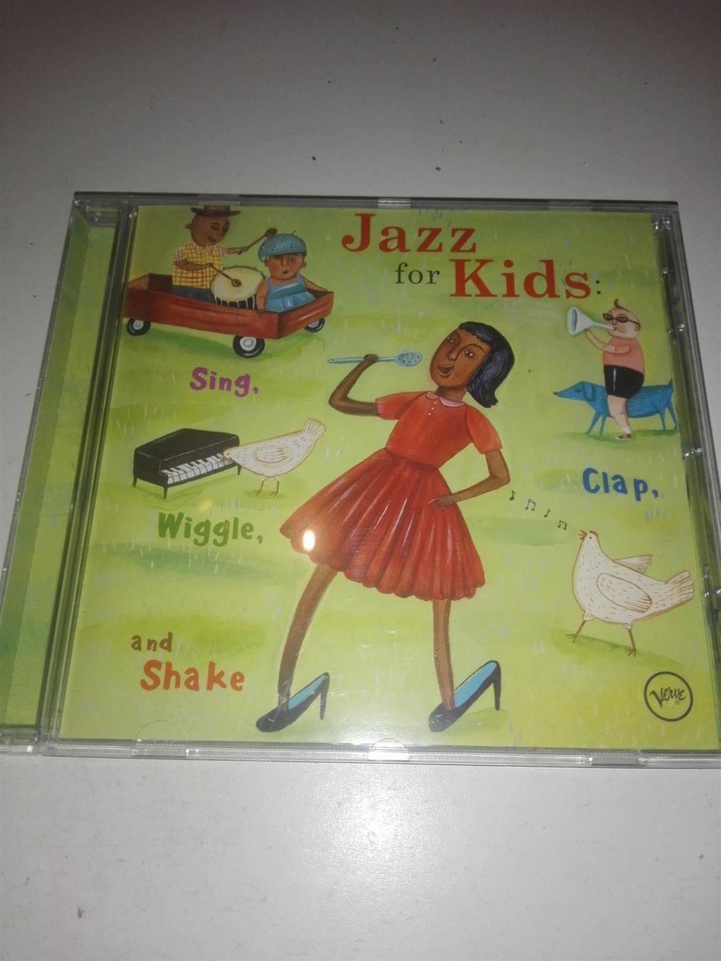 CD: Jazz for Kids: Sing-Clap-Wiggle & Shake – Usato da St. Gallen venduto da elk2021