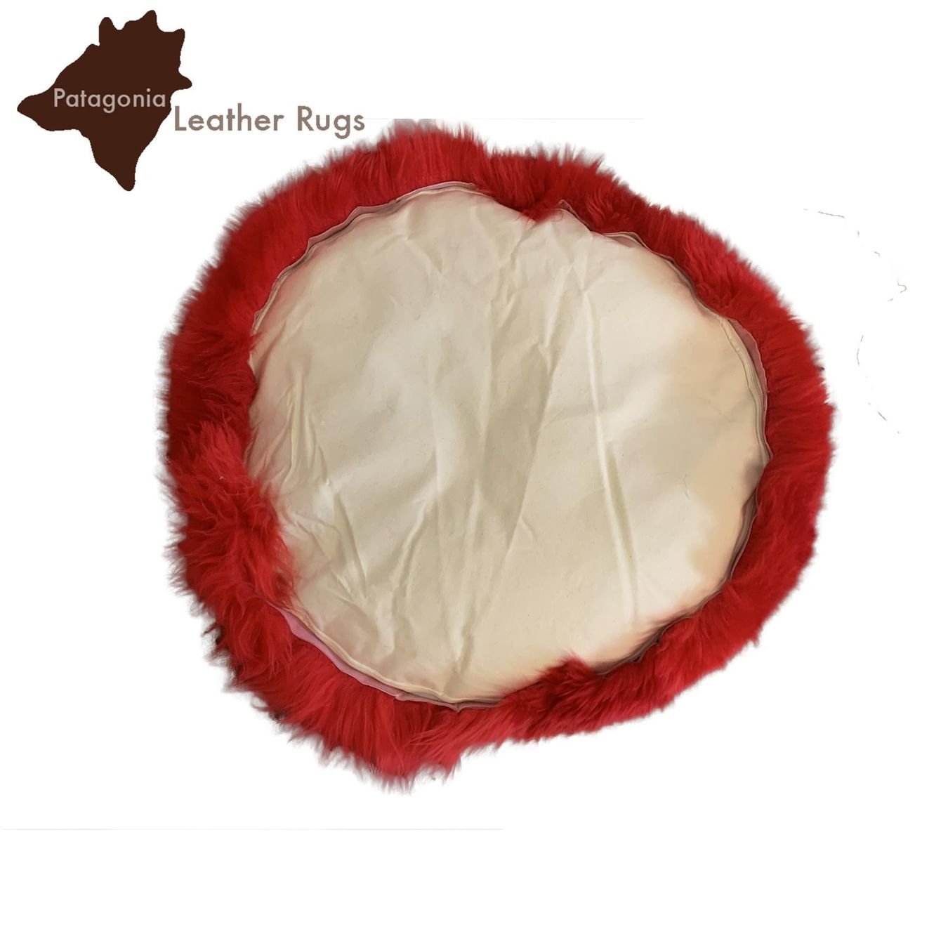 Poltrone: Lammfell Sitzsack Red – Nuovo e nell'imballaggio originale da Arbedo venduto da patagonialeatherrugs 2