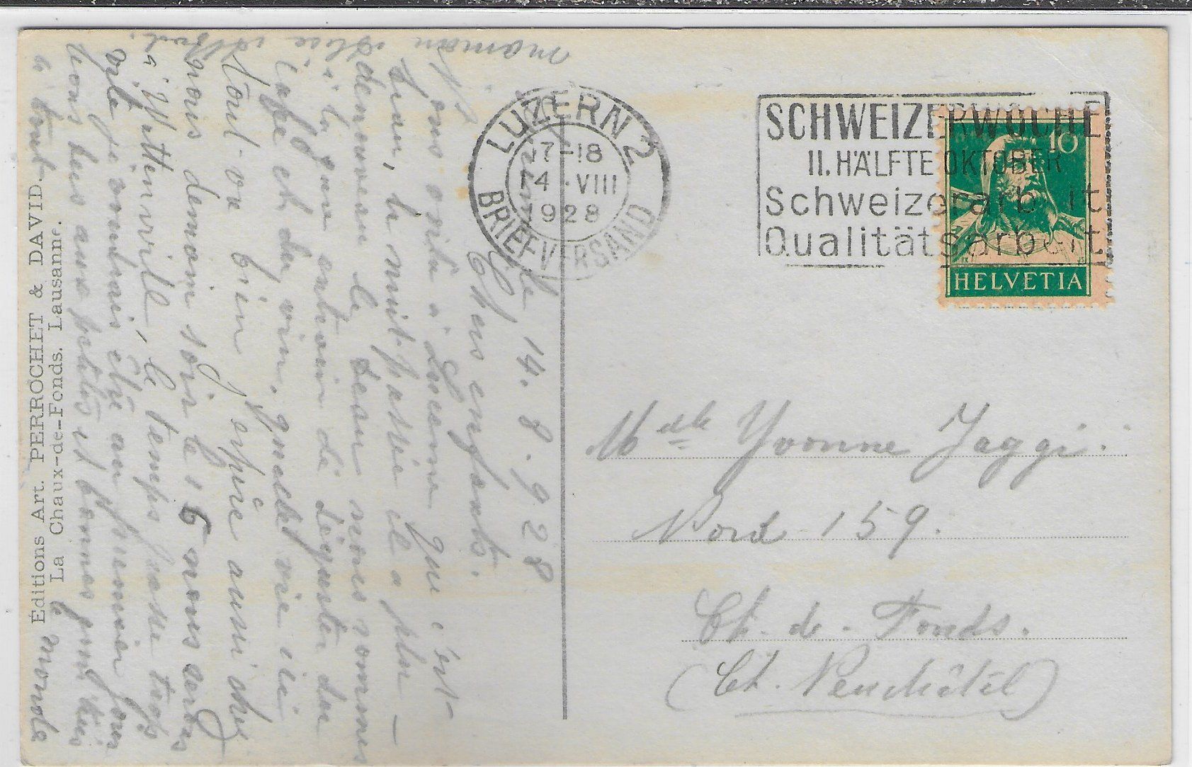 Cartoline postali: Luzern - Bahnhofschifflände - Dampfschiff – Usato da Ettingen venduto da Kartenplanet 1