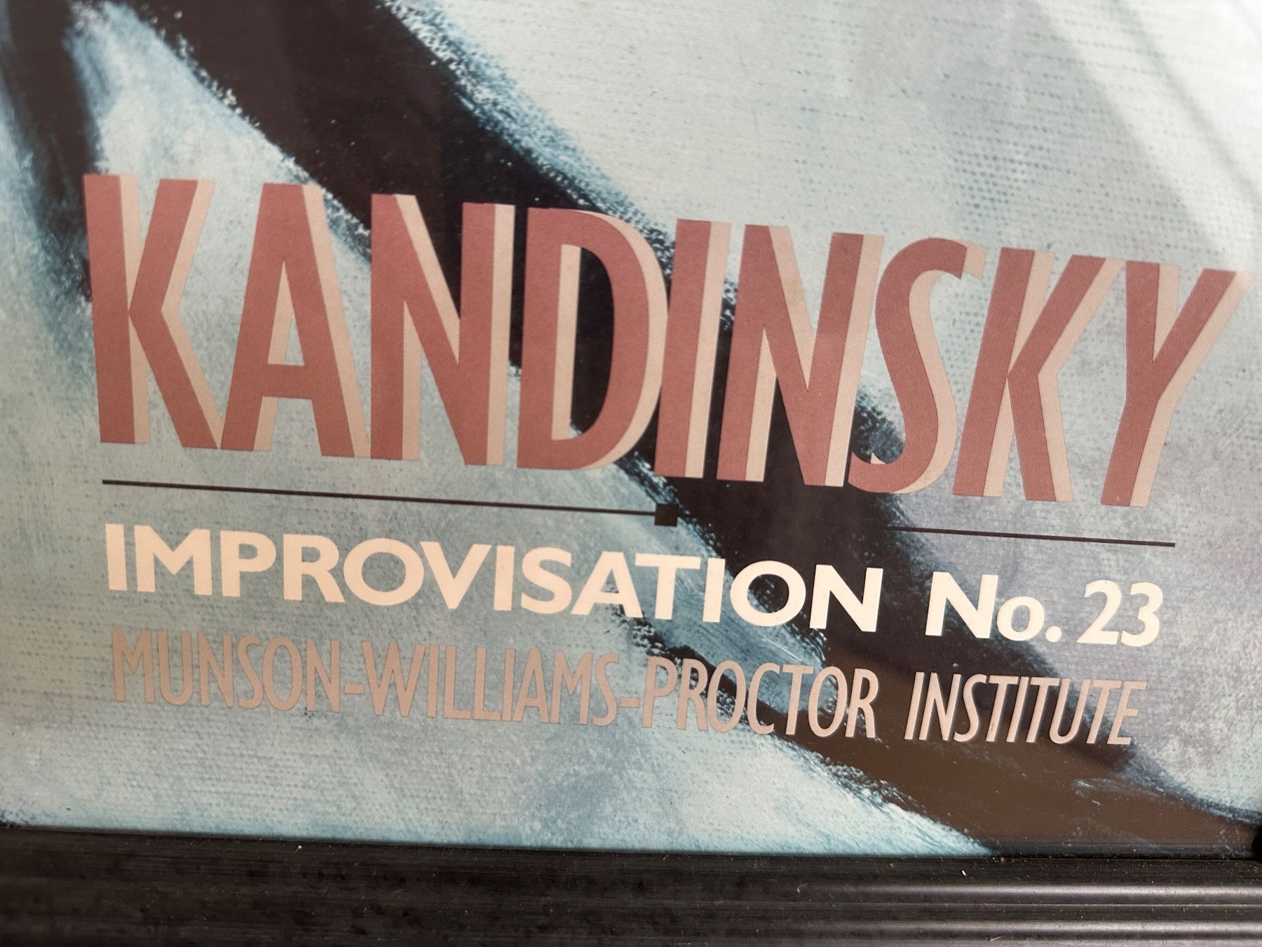 Poster & Bilder: Kandinsky Improvisation Nr. 23 gerahmt – Gebraucht aus Wallisellen von funnydance 1