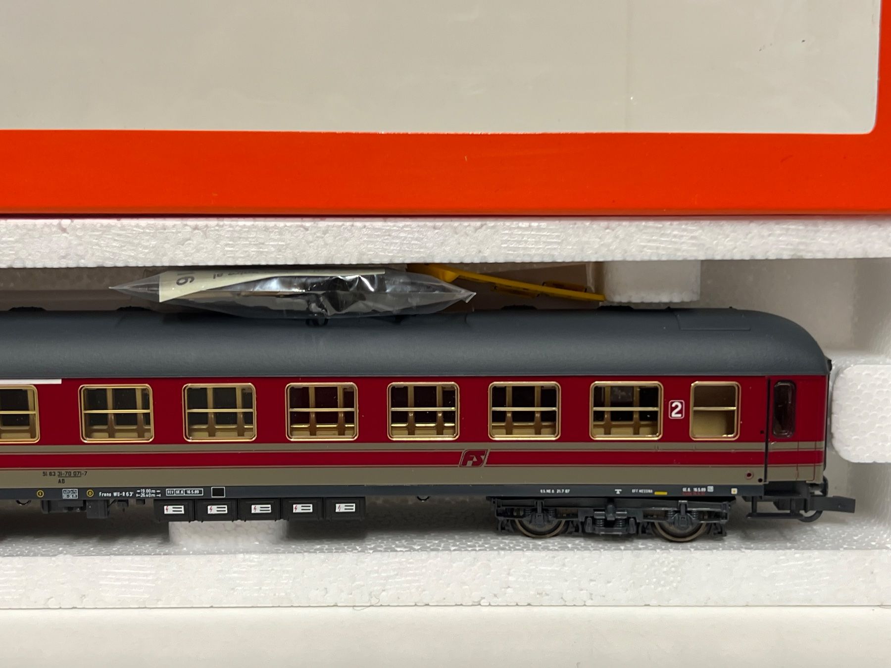 Roco Modellini di ferrovie: Roco 44737 FS 1/2.Kl. H0 DC – Nuovo e nell'imballaggio originale da Neuenhof venduto da ludovicco 2
