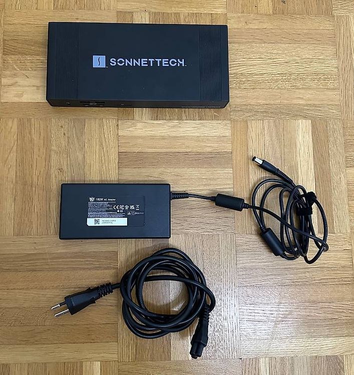 Sonnet Echo 20 Thunderbolt 5 SecureDock – Docking Station Con Ethernet 10Gb, 3 Porte TB5, HDMI, DisplayPort, 9 USB A 10 Gbps, Ricarica 140W, Lettore SD – Per Mac, Windows, Chromebook E IPad - 2
