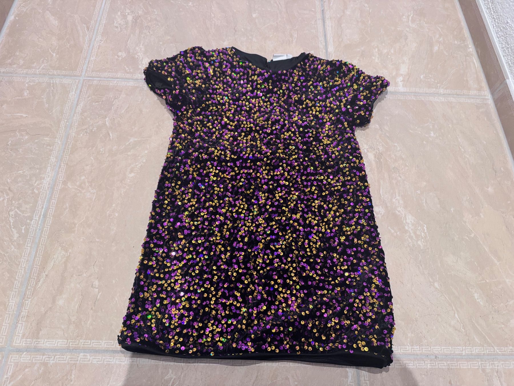 Kleider & Röcke: Name it NWT Pailletten Kleid, 7J 122 – Neu (gemäss Beschreibung) aus Klingnau von Markus14