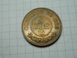 Jeton UBS mit Säuli