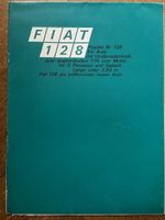 FIAT 128 Prospekt 1969 1970 catalogue brochure Nr. 2846 - dt