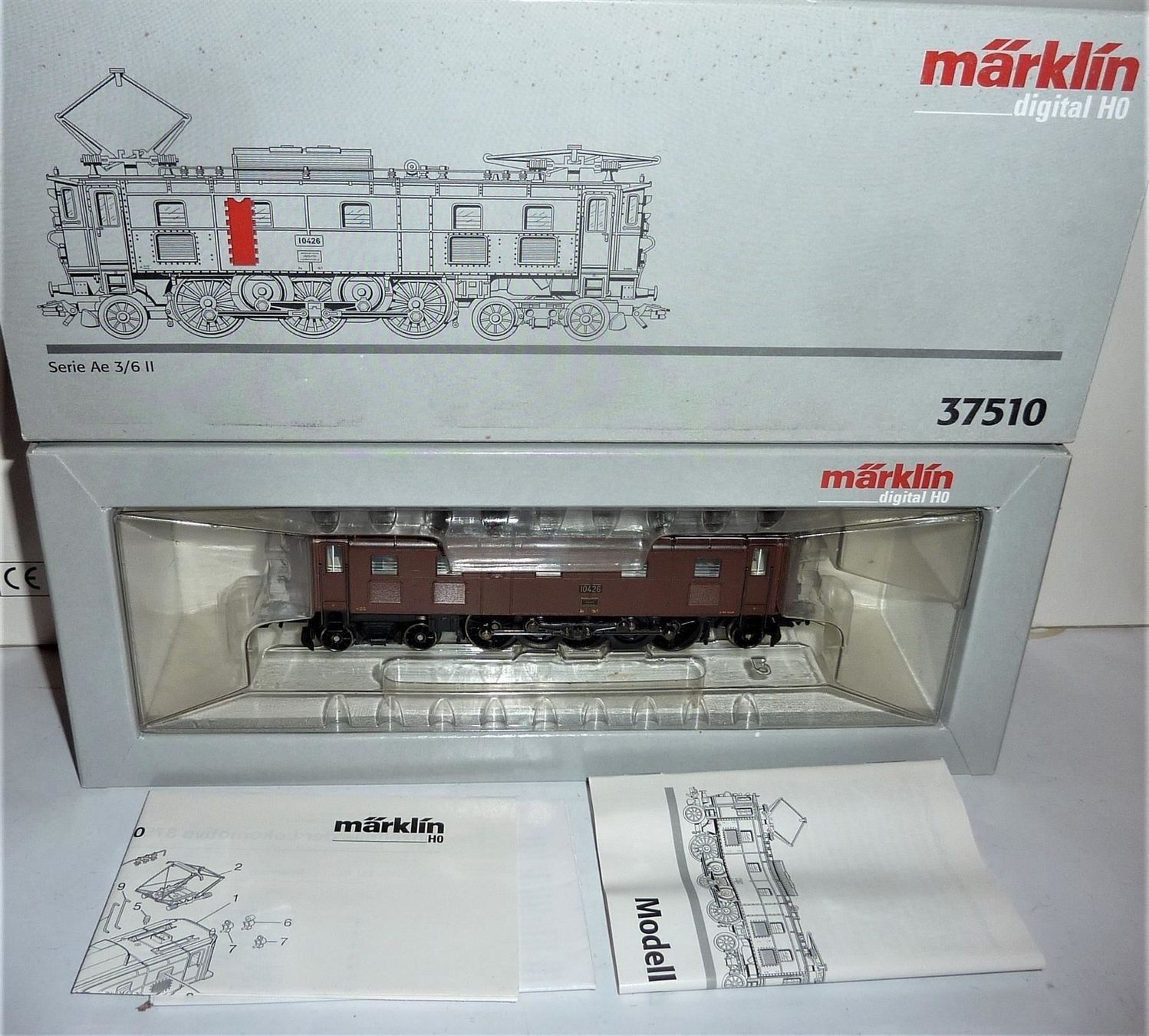 Märklin Trains électriques: Märklin 37510 - Ae 3/6 II d.SBB-Digital – Neuf (Voir description) à Arisdorf par Kpadi