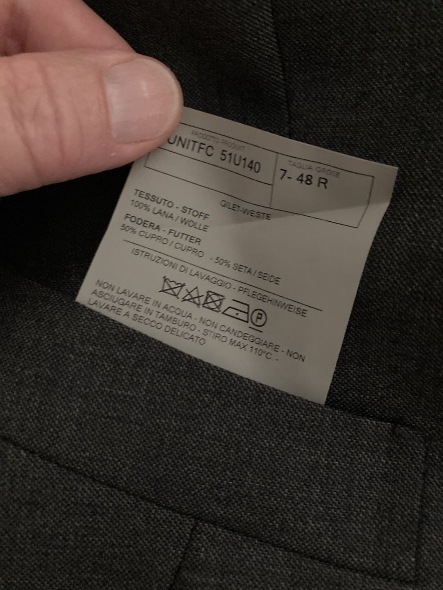 Gilet & Giacche: Tom Ford Herrengilet, Grösse 48 – Usato da Zürich venduto da mainau16 6