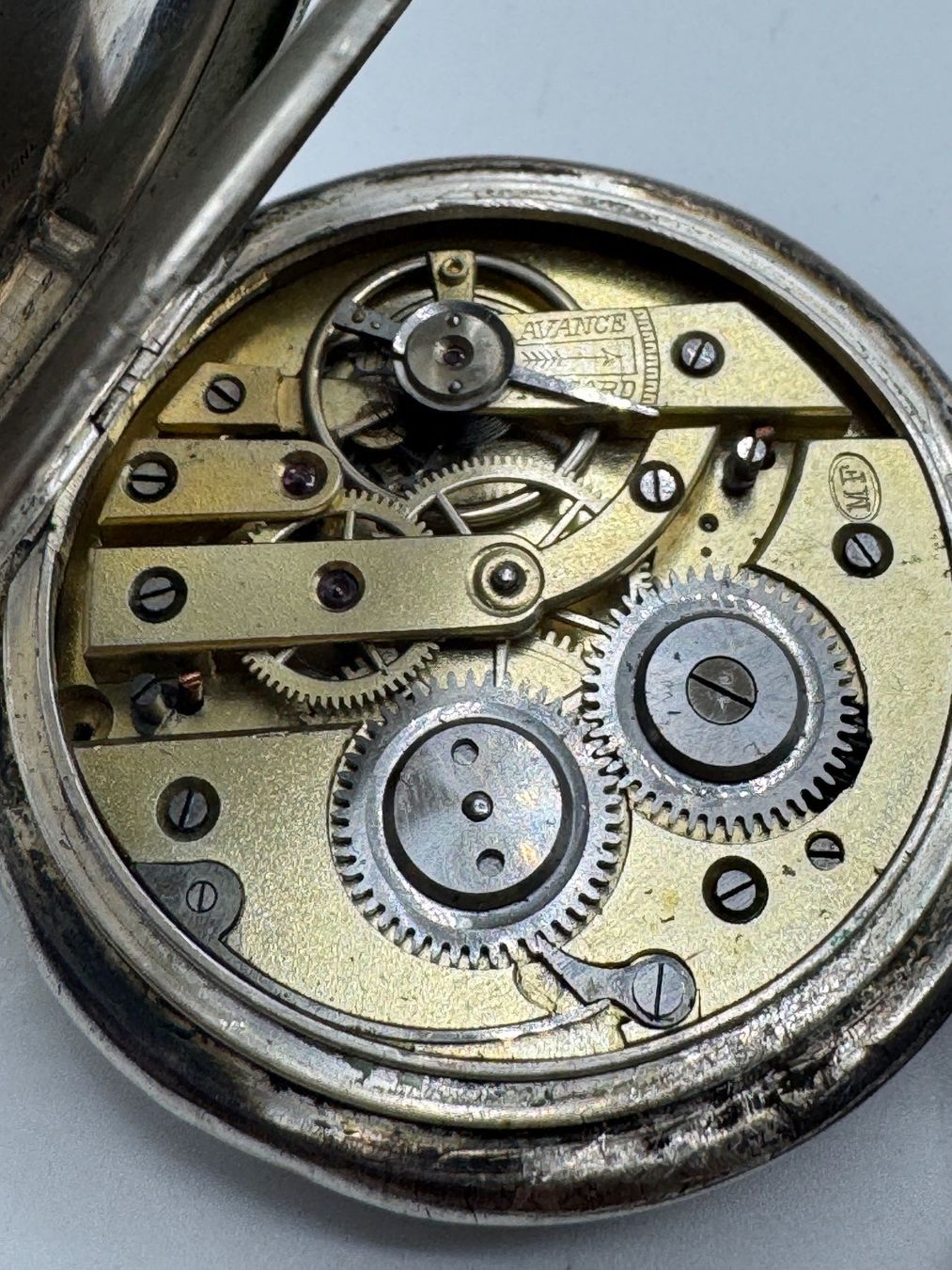 Swiss Montres: Taschenuhr mit Kette , Silber 800 – D'occasion à Sachseln par BONATI01 8