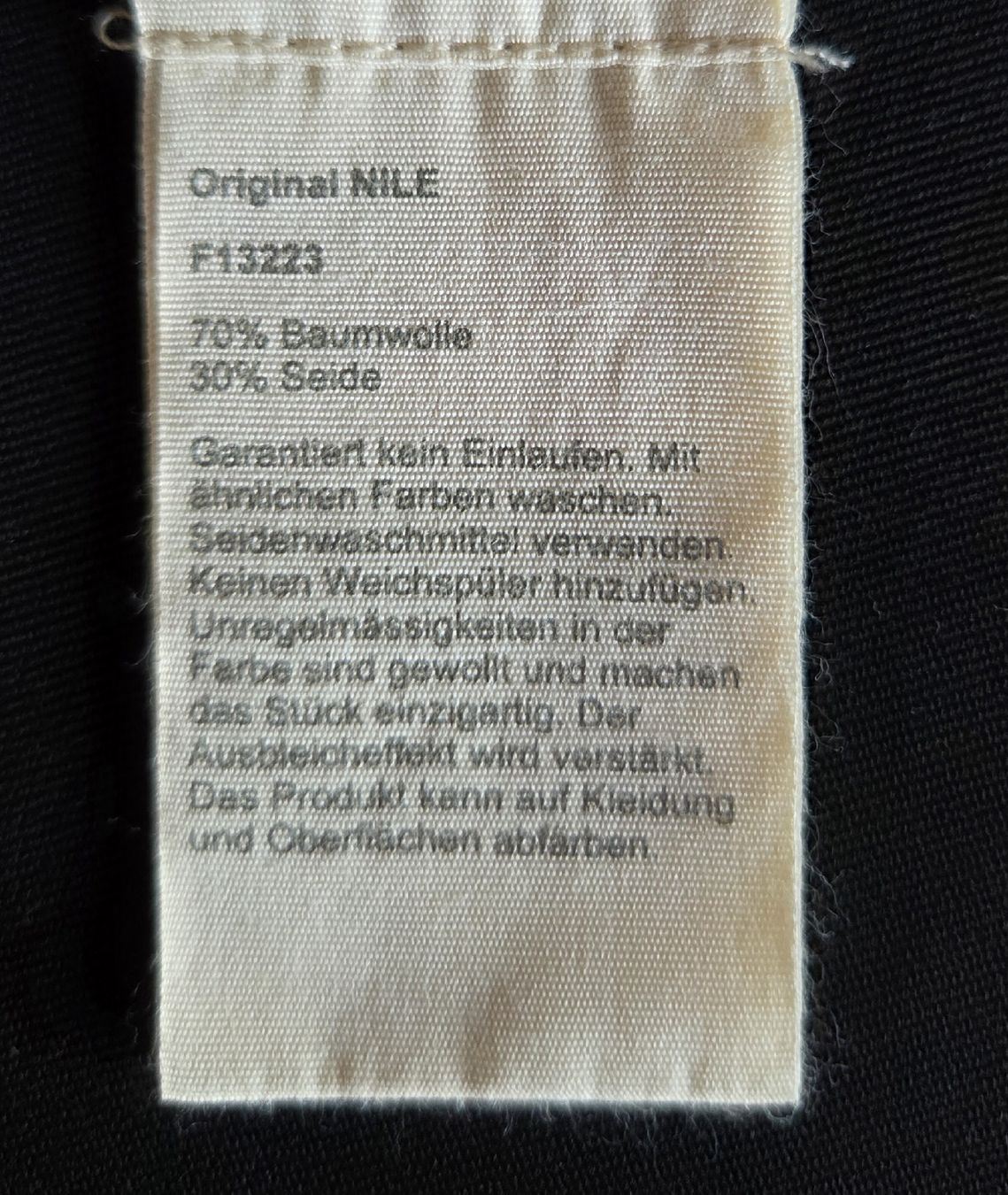 Nile Blusen: Bluse mit Seide von Nile Gr. L – Neu (gemäss Beschreibung) aus Balsthal von Chribo 3