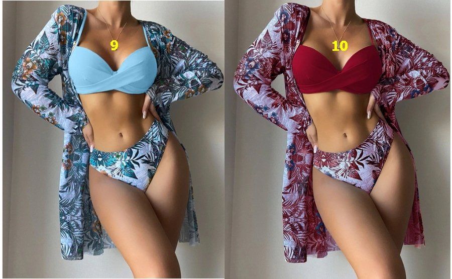 Costumi da bagno & Bikini: Badeanzug Kimono mit Bikini – Nuovo e nell'imballaggio originale da Amriswil venduto da Ravinvida 5