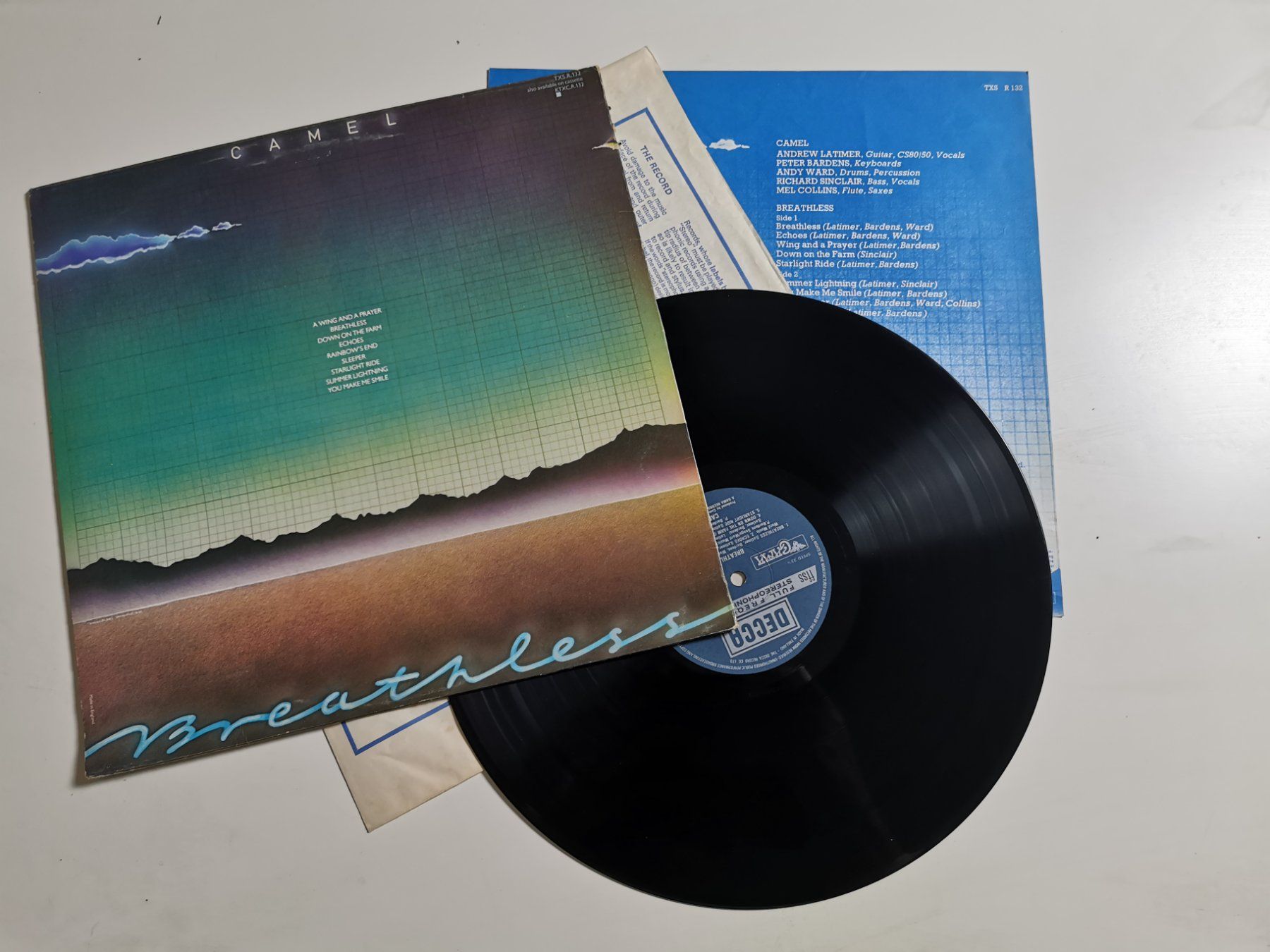 Schallplatten: CAMEL - BREATHLESS – Gebraucht aus Grafenried von House-of-Oldies 1