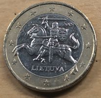 1 Euro Lituanie 2015 état neuf