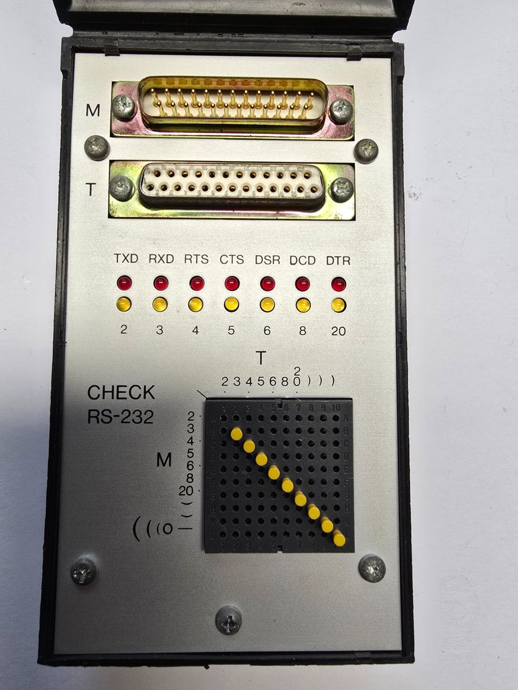 Misurare: Vintage RS232-Tester DB25   (1982) – Usato da Balgach venduto da Zwickau01 2