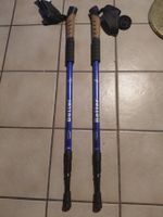 2x Wanderstöcke premium qualität teleskopisch 90-135 cm lang