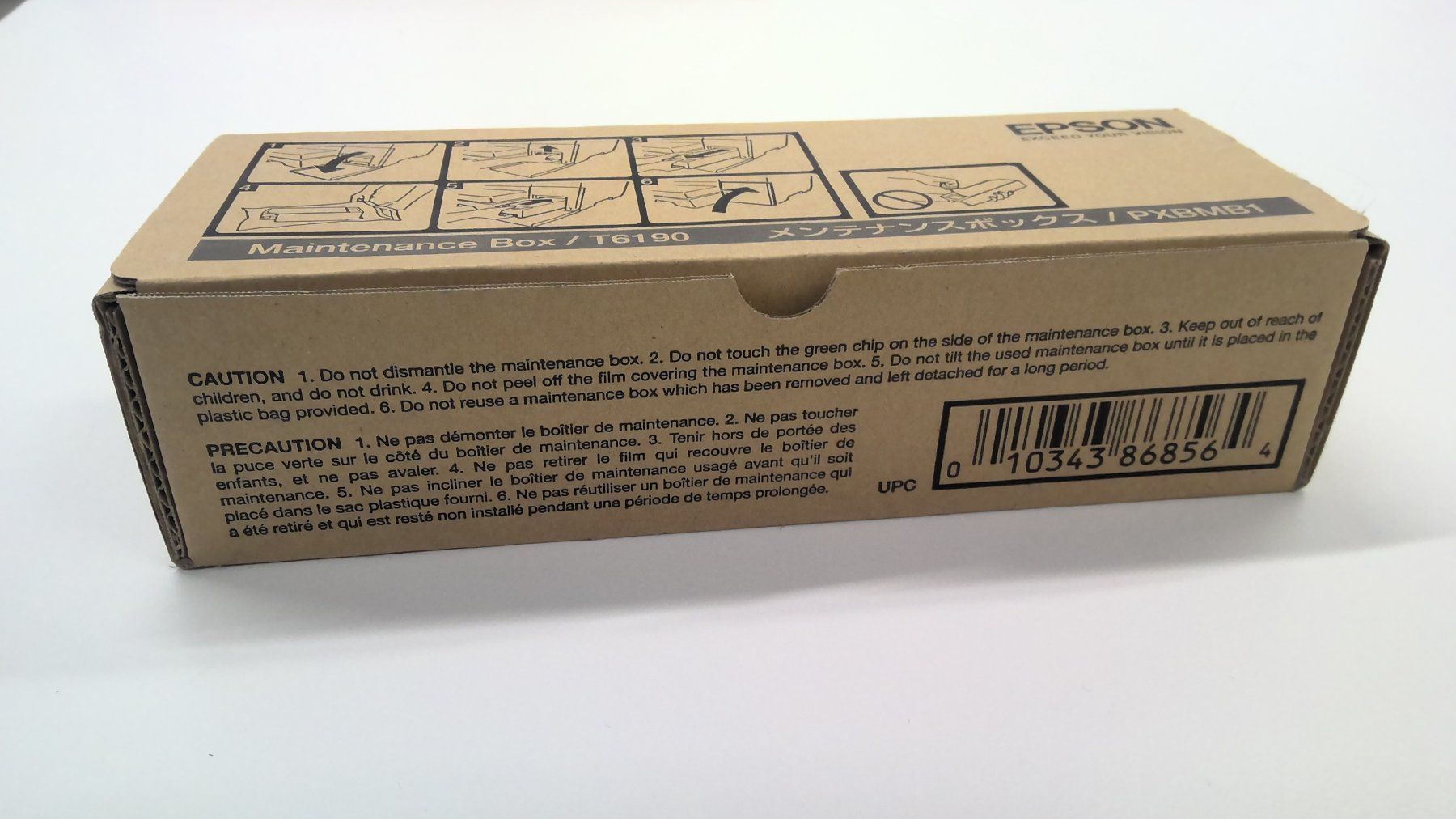 Epson Cartucce per stampanti & toner: Epson Maintenance-Kit T6190 – Nuovo (secondo la descrizione) da Fehraltorf venduto da loremgmbh 1