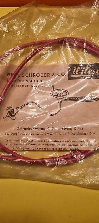 Wilesco Kit di modellismo & Modellini statici: Wilesco Fernsteuerung D361 – Usato da Muolen venduto da Esa_nl2gg 1