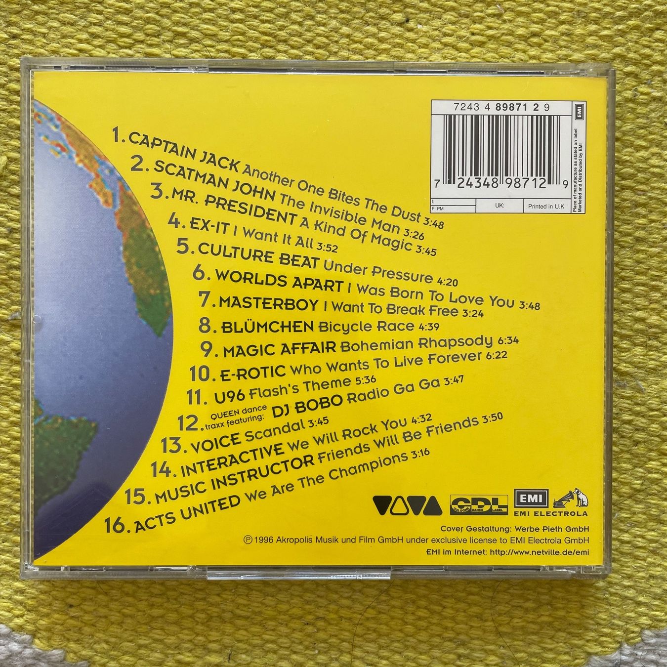 CD: QUEEN DANCE TRACX-DANCE TRACK – Usato da Rorschacherberg venduto da CD-Roli 1