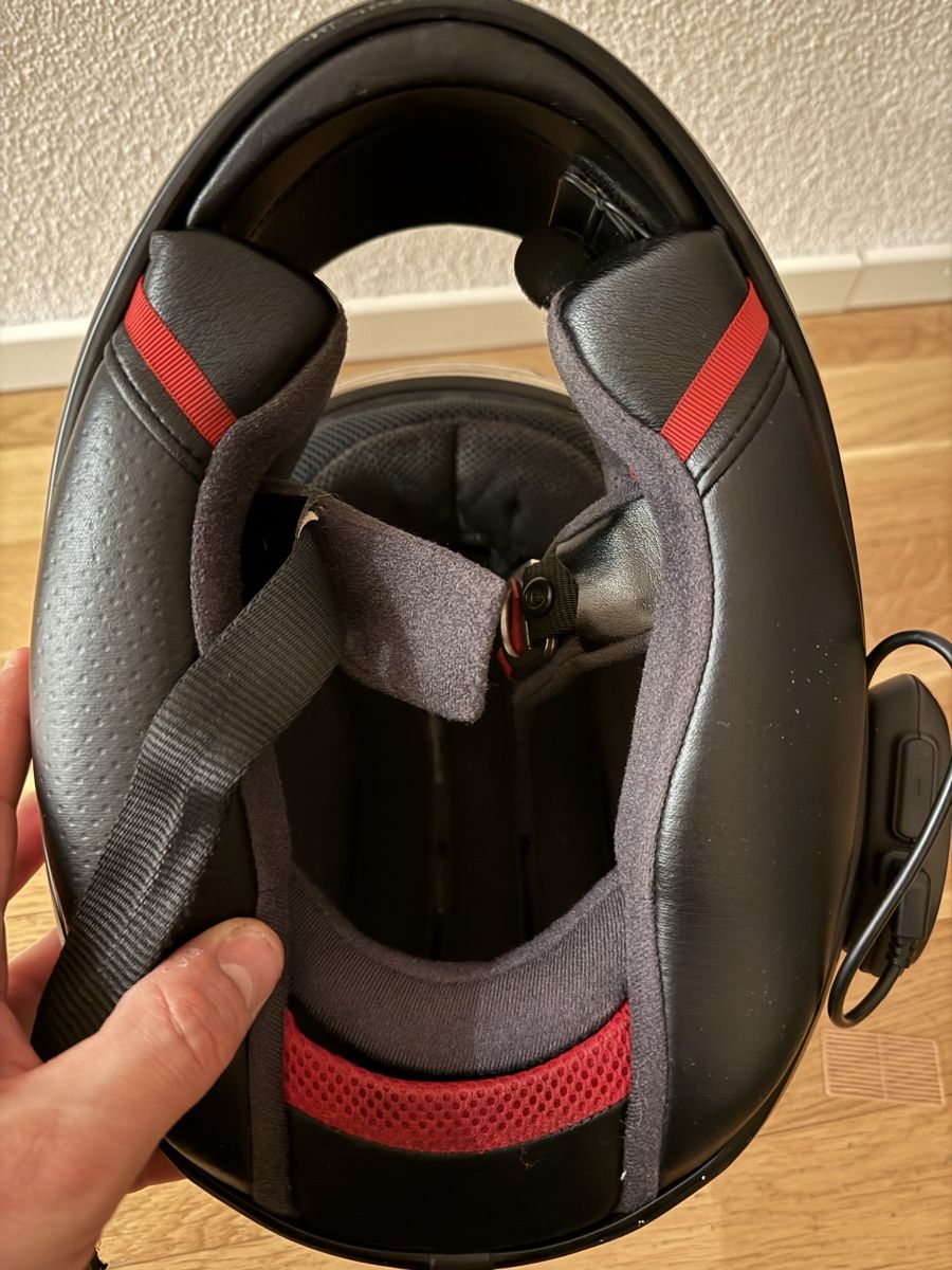 Shoei Caschi & visiere: Shoei NXR Motorradhelm mit Tour Intercom – Nuovo (secondo la descrizione) da Luzern venduto da EZEREN 1