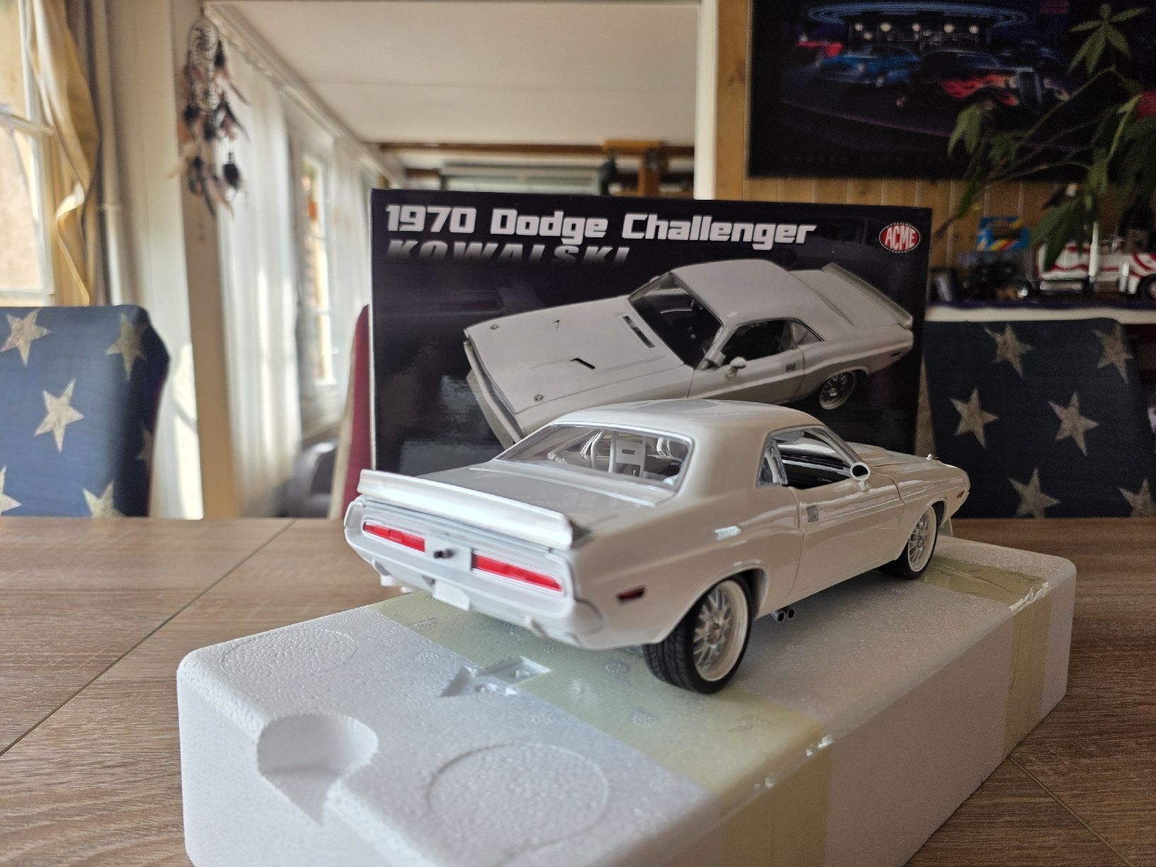 Dodge Modellini d'auto: 70'Dodge Challenger White 1:18 "Kowalski" ACME – Usato da Goldingen venduto da Muscle_Cars84 5