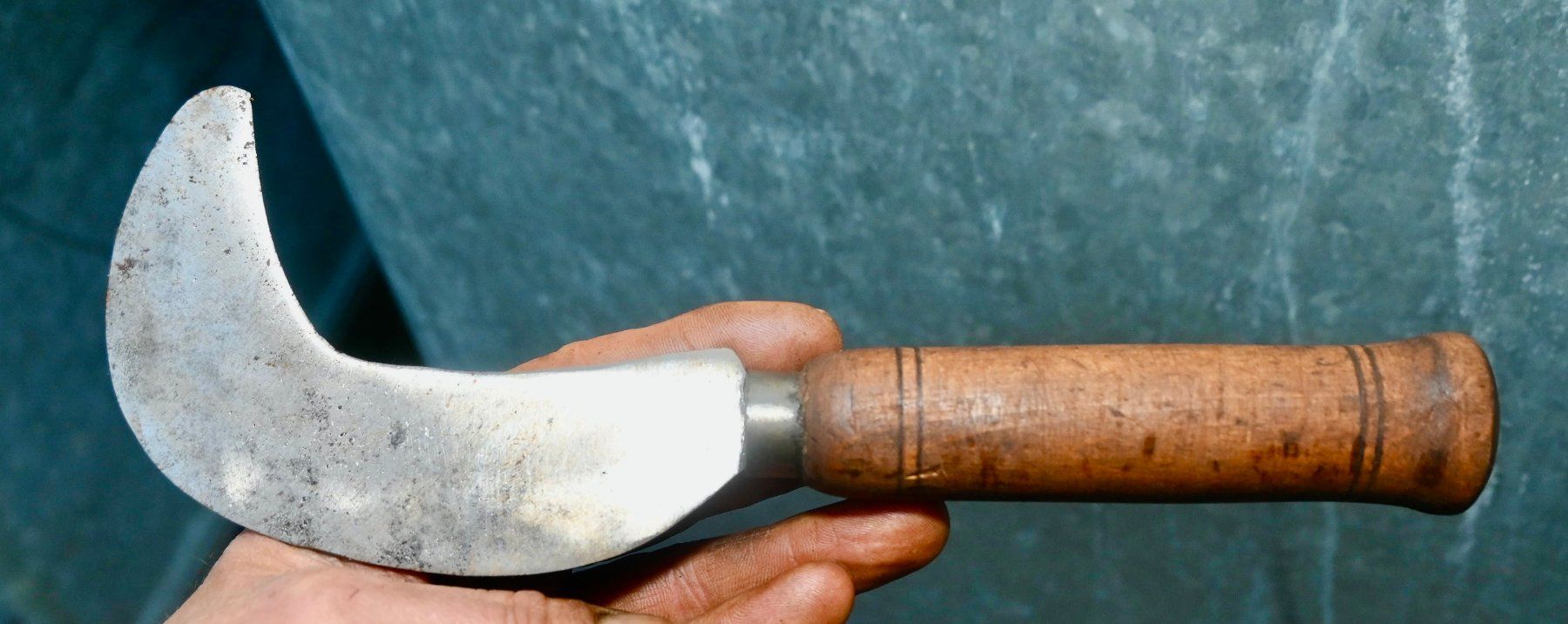 Tutti gli attrezzi: ANTIKE Handsichel Länge ca. 25cm - MUTEL À DAMPARIS – Usato da Pfaffhausen venduto da mono_rec 7