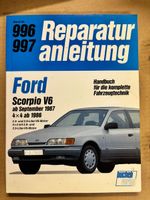 Ford Scorpio V6 Reparaturanleitung, Oldtimer-Handbuch!