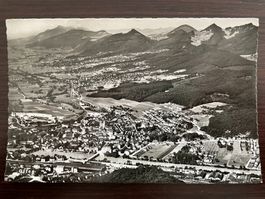 OLTEN mit Bahnhof, Flugaufnahme / Fliegeraufnahme, 1951