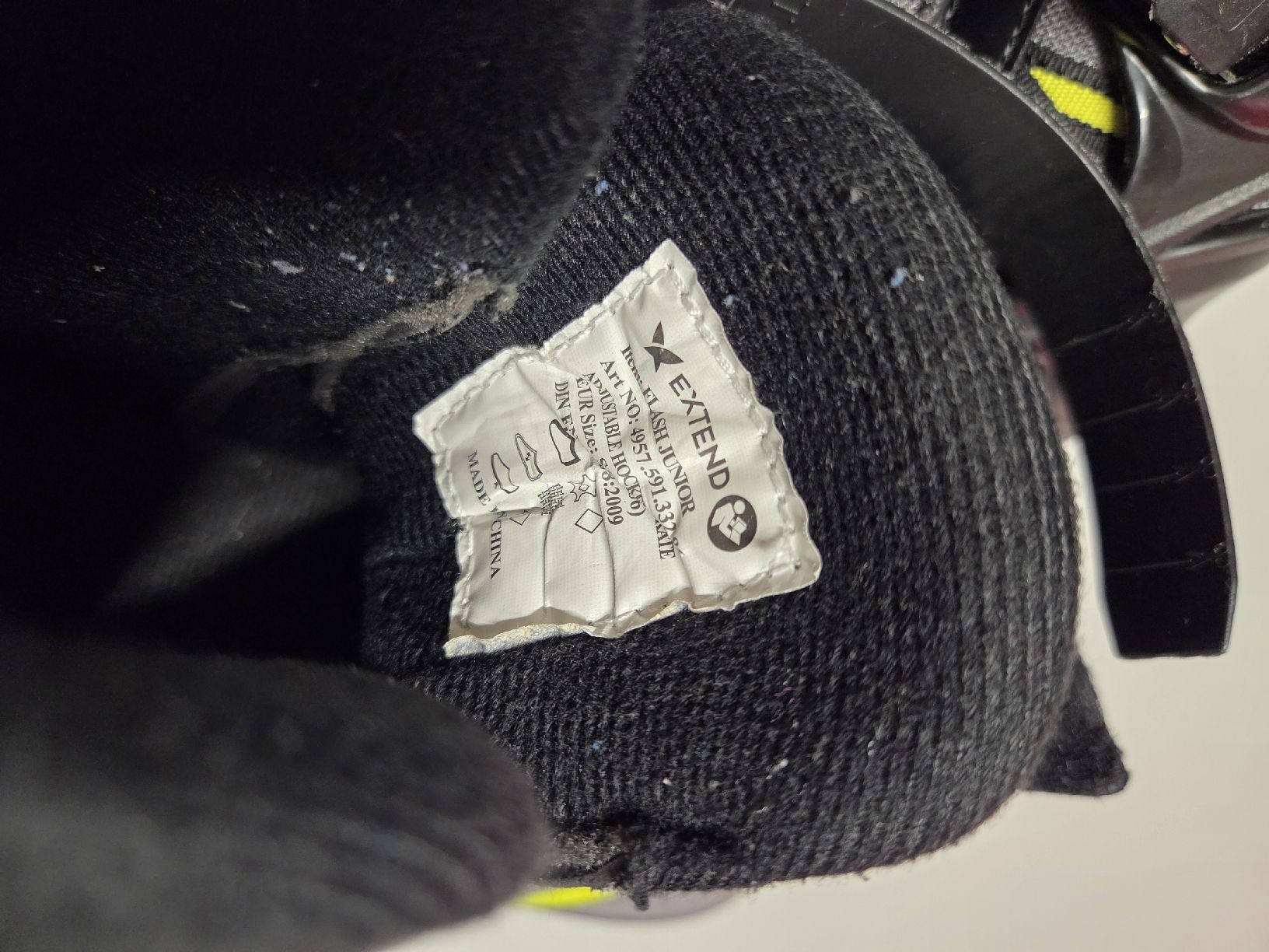 Pattini da ghiaccio: Eislaufschuhe Extend Flash Junior verstellbar Gr.33-36 – Usato da Mettmenstetten venduto da gou_9ppv 1